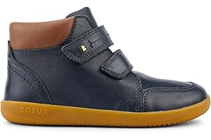 Bobux Kid+ Timber Boot_Expertos Caminantes - Una Bota de Piel de Serraje, Forro de Piel, Suela Flexible y Resistente