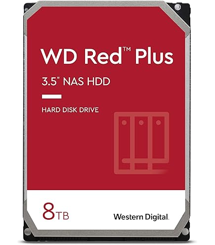 WD Red 8TB NAS Internal Hard Drive - 5400 RPM Class, SATA 6 Gb/s