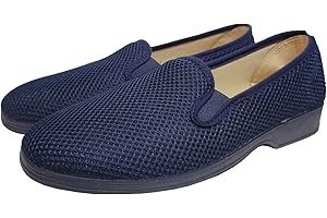 COZSERIES Zapatillas de Casa Hombre Verano Cómodas Respirables, Zapatos Rejilla Punta Cerrada, Suela Caucho Talla 39-46 Hecho en ESPAÑA