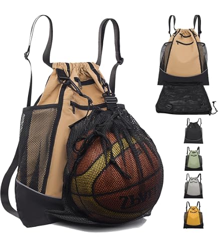 Sporttasche Mit Kordelzug & Seitentaschen - Wasserdichter Turnbeutel Für Damen & Herren, Großes Fassungsvermögen