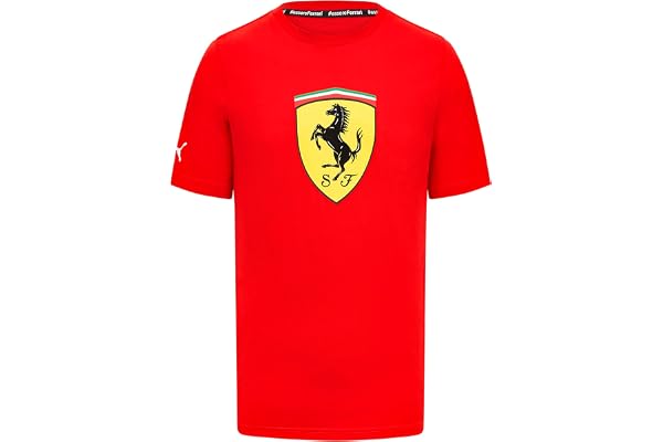 PUMA Scuderia Ferrari - T-Shirt du Pilote Charles Leclerc