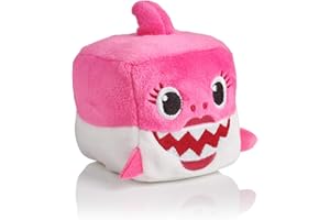 WOWWEE Baby Shark Song Cube – Mommy Shark – Musical Plushie for Toddlers,6 x 3 x 3.5 (Inches)
