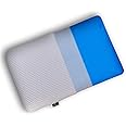 BEKVAM Cooling Gel Memory Foam, Back Sleeper & Side Sleeper Pillows, Removable Cover, White Pack of 2
