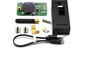 AURSINC MMDVM Hotspot Board + Antenne + Écran OLED Support UHF C4FM YSF NXDN DSTAR P25 DMR Entièrement assemblé et testé, Raspberry pi n'est Pas Inclus