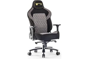 ‎FANTASYLAB Fantasylab Gaming Stuhl Stoff Ergonomischer Gaming Stuhl 200kg Belastbarkeit Bürostuhl 200kg Gamer Stuhl mit Lendenwirbelstütze chefsessel 200kg belastbarkeit Schreibtischstuhl Gaming Chair