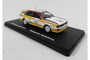 OPO 10 - Voiture Miniature 1/43 Compatible avec Audi Quattro A2 Acropolis 1984 Blomqvist - RMX6