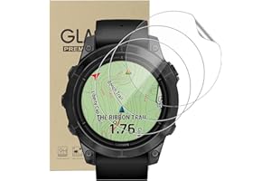 CONAPIKA 3 Piezas Protector de Pantalla para Garmin Epix Pro (Gen 2) 47mm, TPU Película de Hidrogel Flexible, HD Cobertura Completa Anti-Scratch, Sin Burbujas Película Protectora