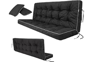 ‎SALES CORE Sitzkissen Bankkissen Bankauflage für Gartenbank 180cm x 105cm x 8cm Schaukelkissen Palettenkissen Outdoor Wasserdicht Bodenkissen für Hollywoodschaukel Outdoor und Indoor Sitzauflagen Gartenmöbel