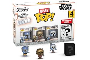 Funko Bitty POP! Star Wars The Mandalorian Paz Vizsla 4-pack Vinyl Figures One Size