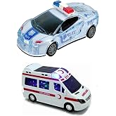 Hyd Kırılmaz Korumalı Ambulans Ve Polis Arabası &Ccedil;ek Bırak Işıklı