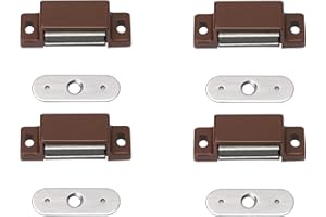 Metafranc topes magnéticos – Fija contra placa – Fácil montaje – adecuado para muebles puertas & solapas/puerta cierre/sujeción magnético/Muebles Schnäpper, 350606