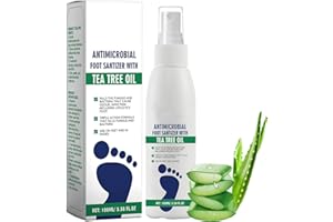 MEITREND Antifungal Foot Spray,Athletes Foot Treatment Sanitizers Spray With Tea Tree Oil,Reduce Odor & Hydrating for Dry,Deodorant for Smelly Feet,Quickly Feet Sweat Remover For Athletes