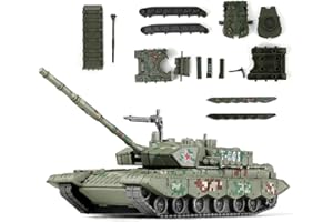 SEBUNAS 13 pièces de char militaire de type 99 à l'échelle 1/72, modèle de véhicule blindé de Chine de type 99, modèle de construction de char de combat principal, cadeau pour adultes et enfants