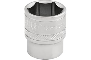 Draper 16545 3/8-tums fyrkantig enhet 6-punkts metriskt uttag, 19 mm storlek