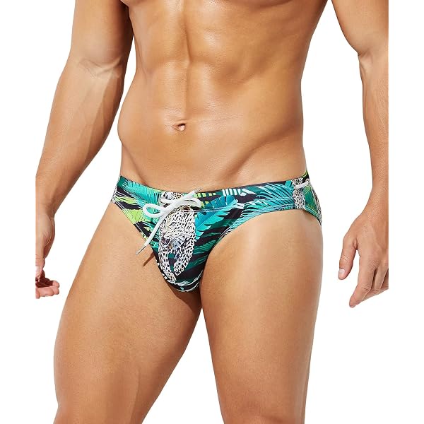 Casey Kevin Maillot De Bain Homme Slip De Natation Imprimé - Séchage Rapide, Confortable Et Style Moderne Pour Plage Et Piscine