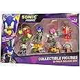 BANDAI Sonic Prime Collectable Figures 10 Pack Set 1 | 12 6.5cm Sonic The Hedgehog Models Based On The Sonic Prime Netflix TV Show | Sonic Toys Make Great Gaming Merchandise For Adults And Kids