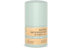 Axitrans Natural Antiperspirant Deodorant Roll on - Long Lasting Sweat Protection up to 7 Days - for Excessive Sweating - Eliminates Odours - Aluminium Free & Vegan - Sweat Block for Men & Women, 50ml