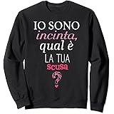 Incinte Gravidanza Annuncio Presto Diventa Mamma Premaman Felpa