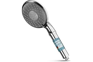 Legionellenfilter Duschkopf, Langzeitschutz, formschön & diskret