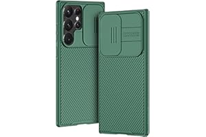 AROYI Pokrowiec Kompatybilny Samsung S23 Ultra 5G, Pokrowiec S23 Ultra 5G Pokrywa suwakowa do aparatu Pokrowiec na Samsung Galaxy S23 Ultra 5G (6.8") - Zielony