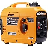 maXpeedingrods 1200W Generatore Portatile a Benzina con Inverter con Prese USB e 230V Super Silenzioso e Leggero 11,5 kg per 