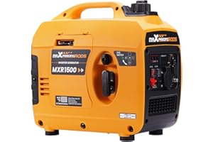 maXpeedingrods 1200W Generatore Portatile a Benzina con Inverter con Prese USB e 230V Super Silenzioso e Leggero 11,5 kg per Campeggio,Outdoor,viaggi in camper
