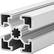 Profilé Aluminium 40x40 Mm – Rainure 10 Mm – Léger - Elcom Shop