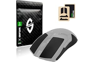 SensoryBoost Grip Tape para Razer Viper Ultimate Gaming Mouse (+ Grip Pad) Antideslizantes, absorbentes del Sudor, ultrafinas (0,5 mm) y sin residuos - Accesorios para Ratones de Juego …
