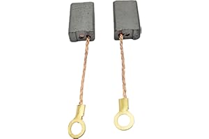 KRAFTFELD 1 paire de charbons moteur avec arrêt automatique pour Parkside PWS 230 D4, 7 x 12 x 20 mm