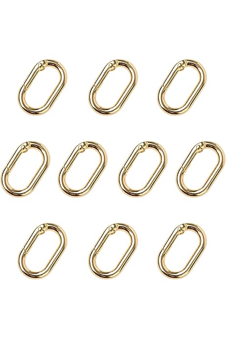 Anello Borsa Giapponese Fibbie Ovali Metallo 50mm Per Borse E