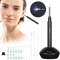 Zacro WiFi Ohr Endoskop 1080p HD Otoskop, 3.9 mm Ohr Reinigung Kamera, mit 6 LED Leuchten, Ohrenreiniger für iOS Android…