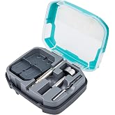 Wolfcraft 35mm Pan Hinge Installation Set, 5 Pieces | Kit with Forstner, centering and helical drill bit for drilling and ali