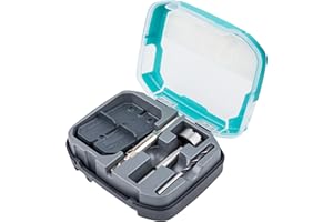 wolfcraft Set di montaggio per cerniere, Ø 35 mm, 5 pz. I 4656000 I Per installare facilmente cerniere a tazza Ø 35 mm