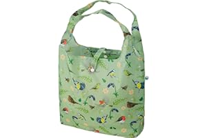 ECO CHIC Lightweight Foldable Reusable Shopping Bag Water Resistant Tote Bag