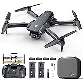 Holy Stone HS290 Foldable Drone with 1080P HD FPV Camera for Beginners, RC Quadcopter with Optical Flow, APP Control, Tap Fly