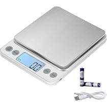 KUBEI 1kg / 0.01g USB Aufladen Feinwaage Digitale Küchenwaage KUBEI 1kg / 0.01g USB Aufladen Feinwaage Digitale Küchenwaage