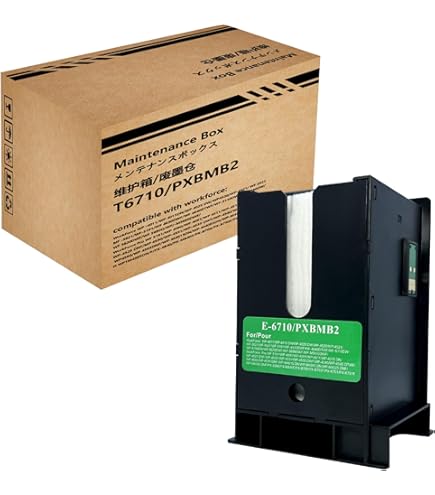 AQree T6710 Boîte D'entretien T671000 Compatible WF-5190 5191