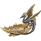 Design Toscano Mascella del Drago Offrendo Piatto, 9x23x16.5 cm