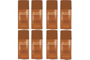 RUUM Lufterfrischer Nachfüller 8er Pack Woody Anti-Tobacco - Duft Nachfüller kompatibel mit Air Wick Freshmatic, Glade Brise - 8x 250 ml Duftspray für Geruchsneutralisierung & Frische