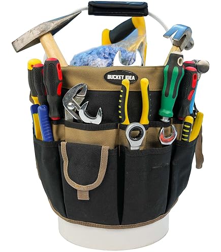 The Big Rack Bucket Tool Organizer