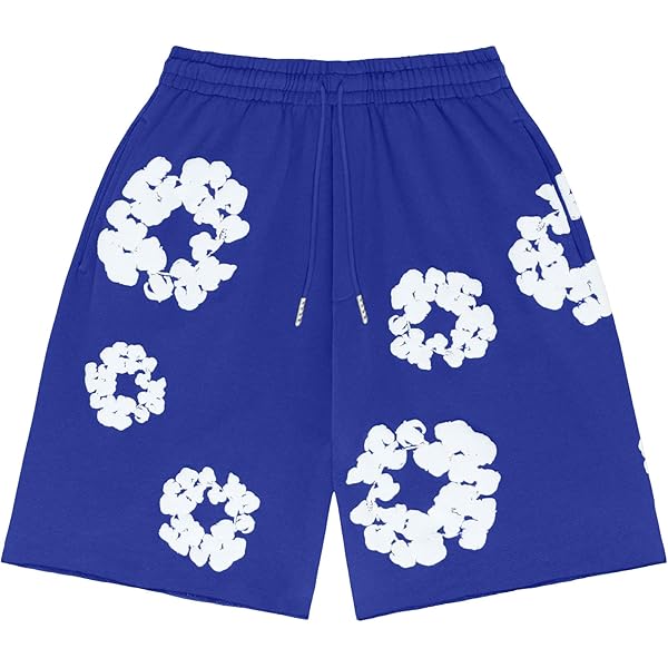 Zomertrainingspak voor dames/heren met T-shirt en korte broek, trainingspak, Y2K, set shorts, T-shirt, bloemen, zomer, strand, trainingspak, heren/dames, sportkleding, joggingpak, van katoen