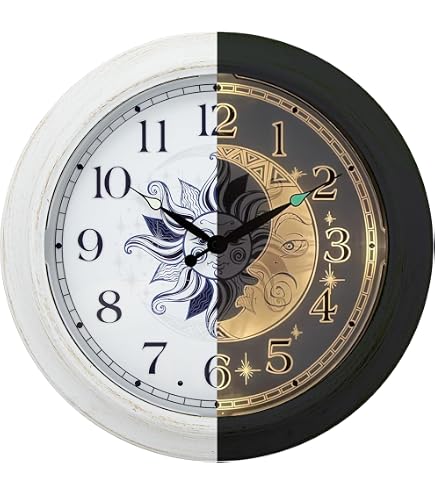 jomparis Wandklok met thermometer, buitenwandklok, waterdicht en weerbestendig, voor tuin en terras zwembad (45 cm brons jomparis Wandklok met thermometer, buitenwandklok, waterdicht en weerbestendig, voor tuin en terras zwembad (45 cm brons