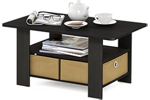 Furinno Tavolini, Espresso/Brown