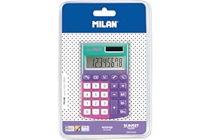 MILAN Blister Calculator 8 Digits Pocket Sunset Lilac - Pink
