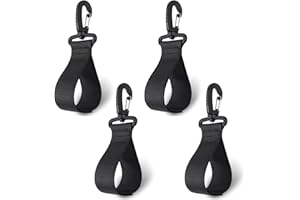 CHONGQILAO Kajak Paddelhalter, Kajakpaddel-Clip, Kajakpaddel-Halter, Nylon Paddel Clip Zubehör, Schlauchboot-Paddel-Aufbewahrung, für Paddelbretter Kajakpaddel-Zubehör, Schwarz