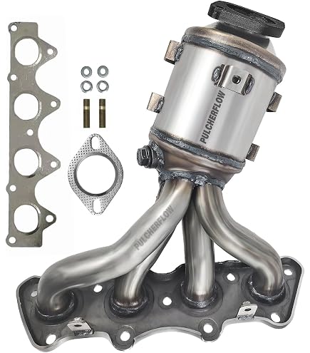 SY Front & Rear Catalytic Converters With Gasket For Kia Soul 1.6L 2012-2019 - EPA Certified, Direct Fit