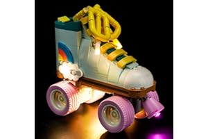 LocoLee Licht Kompatibel mit Lego 3in1 Rollschuh 31148, Nur Lichter Set - Kein Modell, Licht Beleuchtung Set Compatible with LEGO 3-in-1 31148 Rollschuh