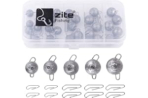 Cite Fishing Cheburashka blyjiggshuvud set – bottom jigs byt bly 6–14 g