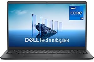 Dell s Laptop 15.6 FHD Display, Intel Core i7-1355U, 16 GB DDR4 RAM, 512 GB SSD, Intel UHD Graphics, Windows 11 Home - Black