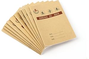 ESTN des caractères chinois Practise livre – Sheng ZI Ben – Lot avec 12 Practise livres